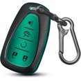 thumbnail image 1 of Key Fob Cover Compatible with Chevrolet Equinox Malibu Trailblazer Traverse Volt Bolt Keychain Case Holder Protector,Green, 1 of 7