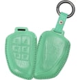 thumbnail image 1 of Key Fob Cover Compatible with Chevrolet Silverado 1500 Suburban Tahoe Equinox Colorado Traverse Keychain Case Holder Protector,Teal, 1 of 8