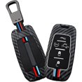 thumbnail image 1 of Key Fob Cover Compatible with Dodge Ram 1500 2500 3500 4500 5500 2019-2025 5 6 Button Metal Keychain Case Holder Protector, 1 of 9