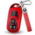 thumbnail image 1 of Key Fob Cover Compatible with Fit for Buick Envista Enclave Encore GX Verano Regal Lacrosse Keychain Case Holder Protector,Red, 1 of 6