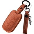 thumbnail image 1 of Key Fob Cover Compatible with Fit for RAM 1500 2500 3500 4500 5500 Keychain Case Holder Protector,4-BTN-Orange, 1 of 8