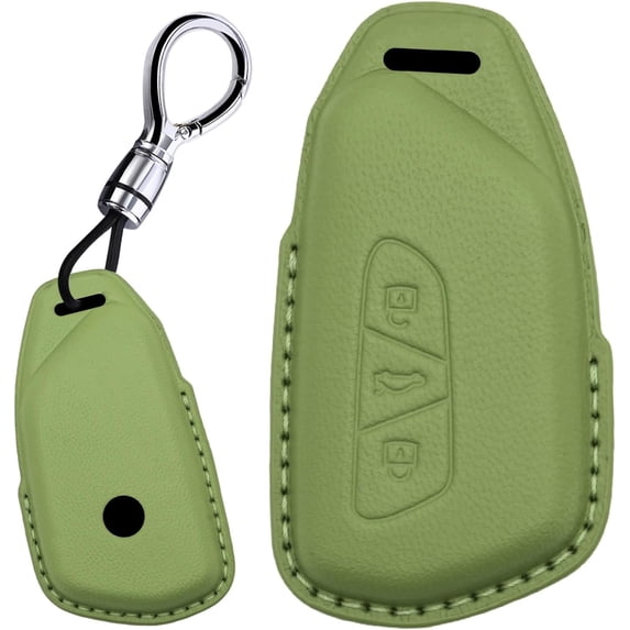 Key Fob Cover Compatible with Fit for Volkswagen Golf 8 2020-2026 Keychain Case Holder Protector,B-Green
