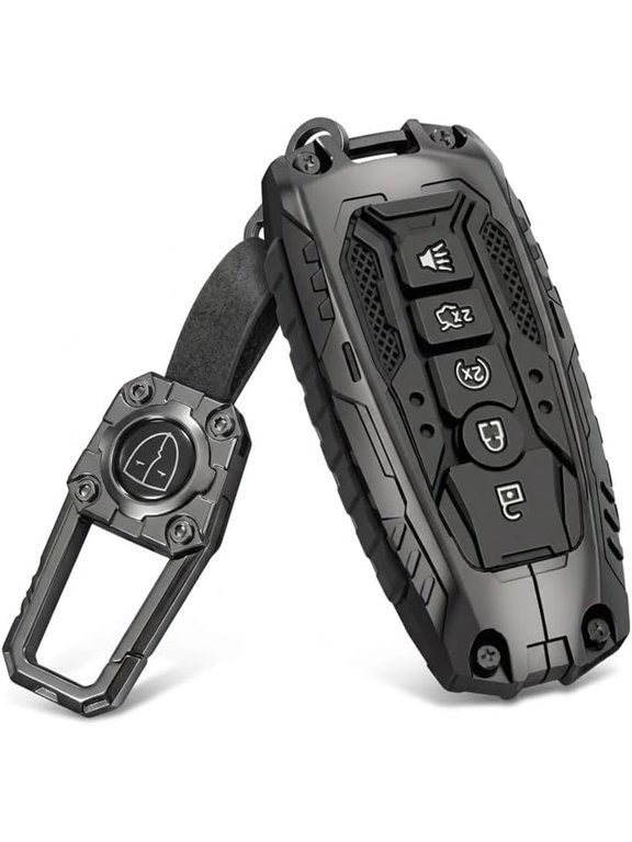 Key Fob Cover Compatible with Ford F150 F250 F350 Explorer Fusion Escape Edge Expedition Maverick Bronco Mustang Keychain Case Holder Protector,1