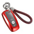 thumbnail image 1 of Key Fob Cover Compatible with Ford Fusion Bronco F-150 F-250 F-350 F-450 F-550 Ranger Figo Keychain Case Holder Protector,gold-black, 1 of 8
