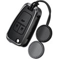 thumbnail image 1 of Key Fob Cover Compatible with GMC Acadia Terrain Buick Keychain Case Holder Protector,3-Button-Black, 1 of 5