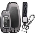 thumbnail image 1 of Key Fob Cover Compatible with Hyundai Palisade Elantra Kona Santa Fe Veloster Accent 2020-2023 3-5 Button Keychain Case Holder Protector, 1 of 8