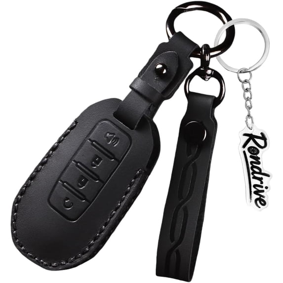 Key Fob Cover Compatible with Infiniti QX50 QX55 QX60 Q50 Q60 2018-up Keychain Case Holder Protector,4-btn-panic-black