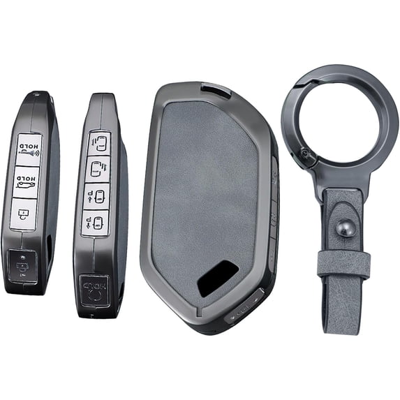 Key Fob Cover Compatible with Kia K5 GT-LINE Sportage Telluride Carnival Sorento EV6 EV9 2025-2026 Keychain Case Holder Protector,B Keychain