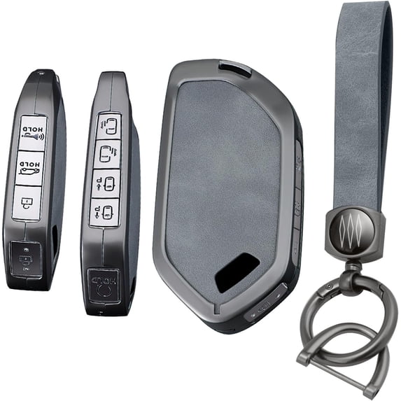 Key Fob Cover Compatible with Kia K5 GT-LINE Sportage Telluride Carnival Sorento EV6 EV9 2025-2026 Keychain Case Holder Protector,C Keychain