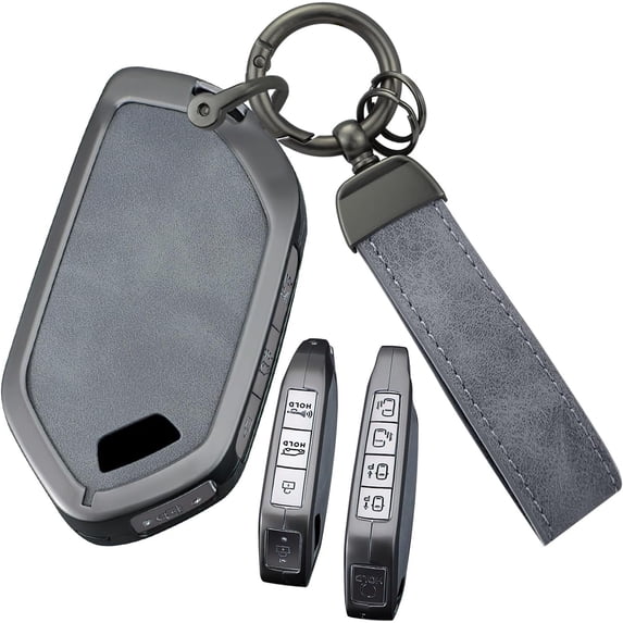 Key Fob Cover Compatible with Kia K5 GT-LINE Sportage Telluride Carnival Sorento EV6 EV9 2025-2026 Keychain Case Holder Protector,D Keychain