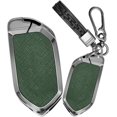 thumbnail image 1 of Key Fob Cover Compatible with Kia Sportage 2025-2026 Telluride K4 K5 Carnival Sorento EV5 EV6 EV9 Keychain Case Holder Protector,Keychain-C-Green, 1 of 8