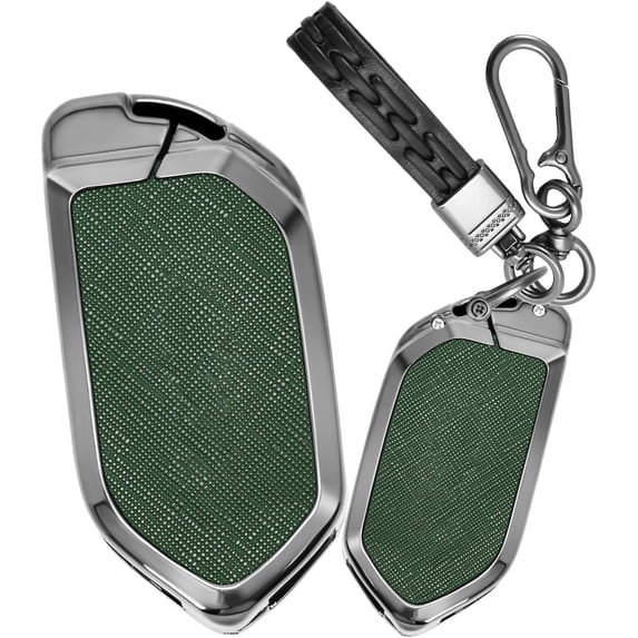 Key Fob Cover Compatible with Kia Sportage 2025-2026 Telluride K4 K5 Carnival Sorento EV5 EV6 EV9 Keychain Case Holder Protector,Keychain-C-Green