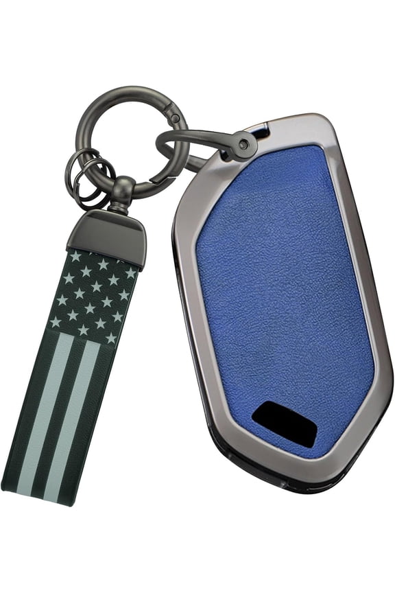 Key Fob Cover Compatible with Kia Telluride 2023-2024 2 Button Keychain Case Holder Protector