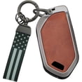 thumbnail image 1 of Key Fob Cover Compatible with Kia Telluride 2023-2024 2 Button Keychain Case Holder Protector, 1 of 8