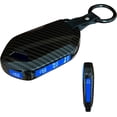 thumbnail image 1 of Key Fob Cover Compatible with Kia Telluride Sorento 5 Button ABS Plastic Silicone Keychain Case Holder Protector,Blue, 1 of 7
