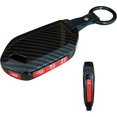 thumbnail image 1 of Key Fob Cover Compatible with Kia Telluride Sorento 5 Button ABS Plastic Silicone Keychain Case Holder Protector,Red, 1 of 7
