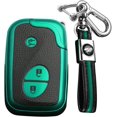 thumbnail image 1 of Key Fob Cover Compatible with Lexus CT200H ES350 GX400 Keychain Case Holder Protector,Green, 1 of 6