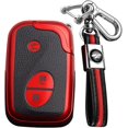thumbnail image 1 of Key Fob Cover Compatible with Lexus CT200H ES350 GX400 Keychain Case Holder Protector,Red, 1 of 7