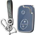 thumbnail image 1 of Key Fob Cover Compatible with Lexus CT200H ES350 Keychain Case Holder Protector,A Gray, 1 of 8