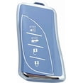 thumbnail image 1 of Key Fob Cover Compatible with Lexus ES NX GX RX UX LC LS Key Case Shell with Keychain,Blue-Single Set, 1 of 6