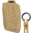 thumbnail image 1 of Key Fob Cover Compatible with Lexus ES NX RX GX UX TX Series ES350 NX350 RX350 RX350h RX450h GX460 2018-2026 Keychain Case Holder Protector,Brown, 1 of 9