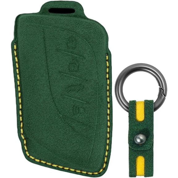 Key Fob Cover Compatible with Lexus ES NX RX GX UX TX Series ES350 NX350 RX350 RX350h RX450h GX460 2018-2026 Keychain Case Holder Protector,Green
