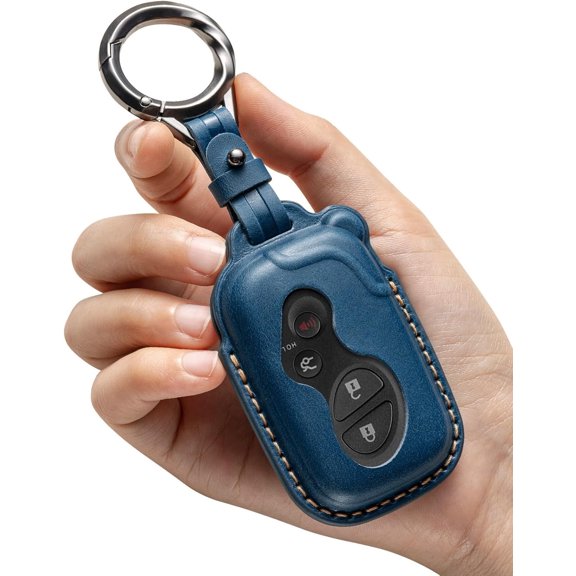 Key Fob Cover Compatible with Lexus RX350 CT200h IS250 ES350 GS LS GX 2014-2023 Keychain Case Holder Protector,Blue