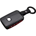 thumbnail image 1 of Key Fob Cover Compatible with Mazda 3 6 CX-30 CX-5 CX-9 2019-2021 4 Button Keychain Case Holder Protector,Red, 1 of 7