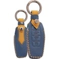 thumbnail image 1 of Key Fob Cover Compatible with Mitsubishi Outlander 2021-2022 4 Button Keychain Case Holder Protector,4 Button-blue, 1 of 7