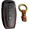 thumbnail image 1 of Key Fob Cover Compatible with Mitsubishi Outlander 2023 Keychain Case Holder Protector,2 Buttons Black, 1 of 8
