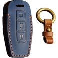 thumbnail image 1 of Key Fob Cover Compatible with Mitsubishi Outlander 2023 Keychain Case Holder Protector,2 Buttons Blue, 1 of 8
