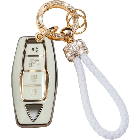 Key Fob Cover Compatible with Mitsubishi Outlander 4 Button TPU ...