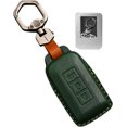 thumbnail image 1 of Key Fob Cover Compatible with Mitsubishi Outlander Eclipse Cross ASX RVR Mirage Keychain Case Holder Protector,3-Button-Green, 1 of 7