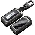 thumbnail image 1 of Key Fob Cover Compatible with Mitsubishi Outlander Eclipse Cross ASX RVR Pajero Sport MK3 Keychain Case Holder Protector,Short-Keychain, 1 of 6