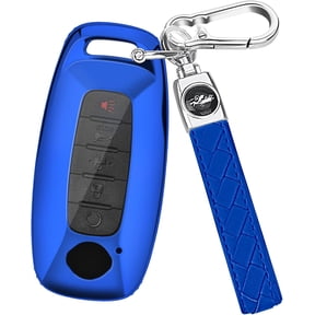 Key Fob Cover Compatible with Nissan Kicks Rouge Pathfinder 2023-2025 Keychain Case Holder Protector,1