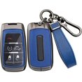 thumbnail image 1 of Key Fob Cover Compatible with RAM 1500 2500 3500 4500 5500 2019-2026 4 Button Keychain Case Holder Protector,Blue, 1 of 7
