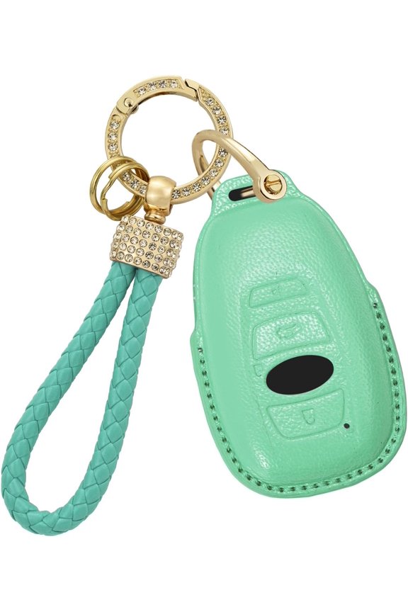Key Fob Cover Compatible with Subaru Crosstrek 2025-2026 Forester Outback Impreza Ascent Keychain Case Holder Protector,Teal