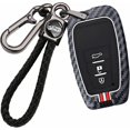 thumbnail image 1 of Key Fob Cover Compatible with Toyota 2017-2025 Keychain Case Holder Protector, 1 of 9