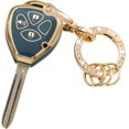 thumbnail image 1 of Key Fob Cover Compatible with Toyota Avalon Camry Corolla Venza 2008-2013 Keychain Case Holder Protector,Blue 3buttons, 1 of 3