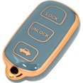 thumbnail image 1 of Key Fob Cover Compatible with Toyota Camry 2002-2006 4 Button Keychain Case Holder Protector,Blue, 1 of 6