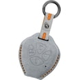 thumbnail image 1 of Key Fob Cover Compatible with Toyota Camry Corolla Venza Avalon 2006-2016 4 Button Keychain Case Holder Protector,Light Grey, 1 of 8