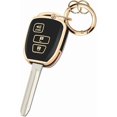 thumbnail image 1 of Key Fob Cover Compatible with Toyota Corolla Cross 4Runner Tundra Tacoma 2016-2024 Keychain Case Holder Protector,1, 1 of 6