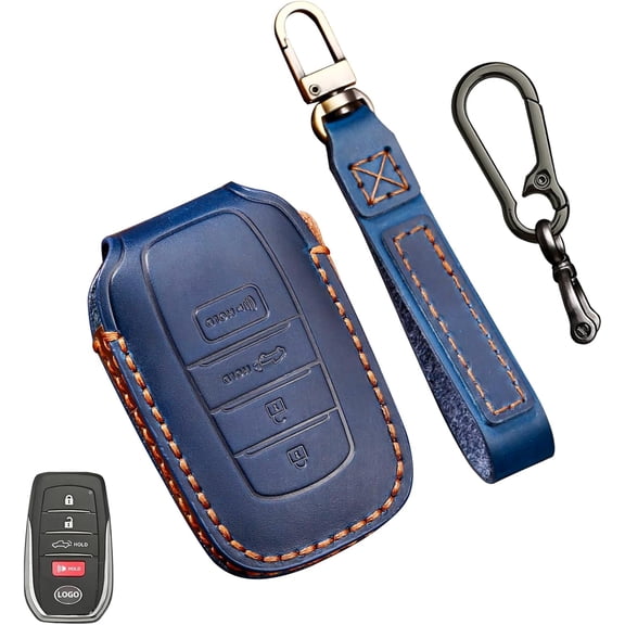 Key Fob Cover Compatible with Toyota Tundra Corolla Cross Venza Sequoia 2022-2025 1 Button Keychain Case Holder Protector,1,3 1 Button