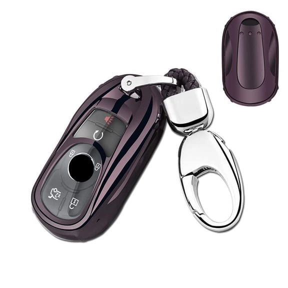 Key Fob Cover,Fit for Buick Enclave Lacrosse Verano Encore Regal Envision Cascada GL8,3 4 5 Buttons Smart keyless Entry Key Fob Soft TPU Case Protector Shell Holder with Key Chain