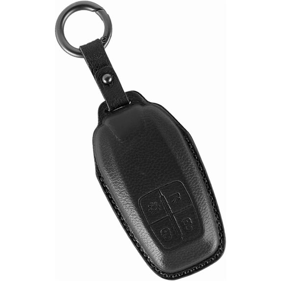 Key Fob Cover Fit for Ferrari F430 488 458 F12 Roma 812 F8 Smart Remote Key Case Protector with Keychain Key Holder