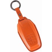 Key Fob Cover Fit for Ferrari F430 488 458 F12 Roma 812 F8 Smart Remote Key Case Protector with Keychain Key Holder