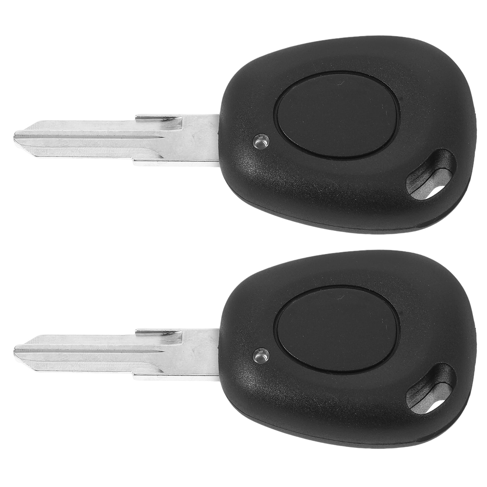 MLINS 2pcs Key Fob Shell Case for Cars Black Copper Plastic Sleek ...