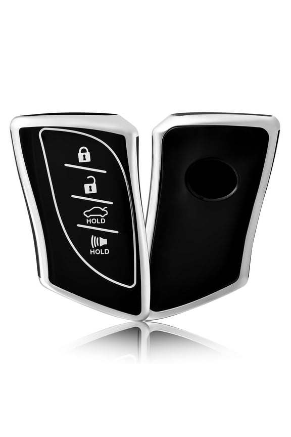 Key Fob Cover for Lexus Special Key Fob Case Cover Holder for Lexus,Black Sliver