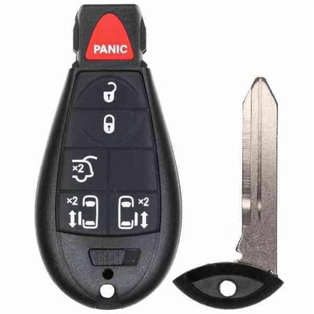 Key Fob Keys4Less Replacement for Chrysler Town & Country 2008-2016 FCC IYZ-C01C IYZC01C Part Number 56046704 56046704AG 56046705 56046705AG