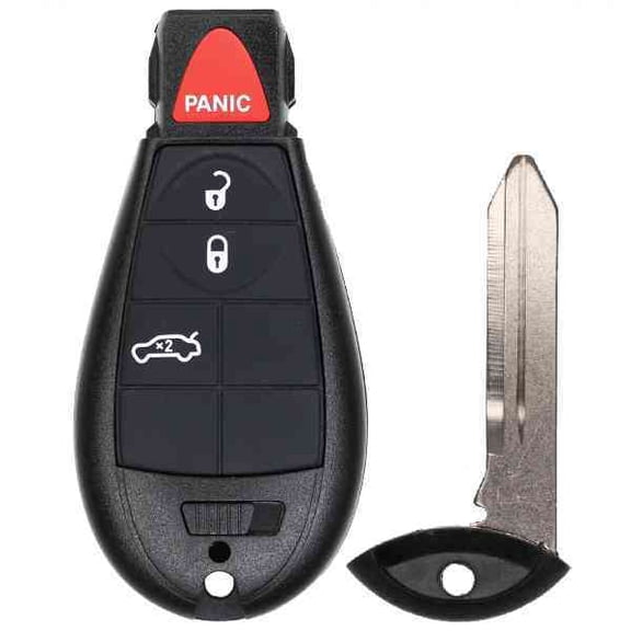 Key Fob Keys4Less Replacement for Dodge Challenger 2008-2014 FCC IYZ-C01C IYZC01C Part Number 68058346 68058346AH 05026886 05026886AK